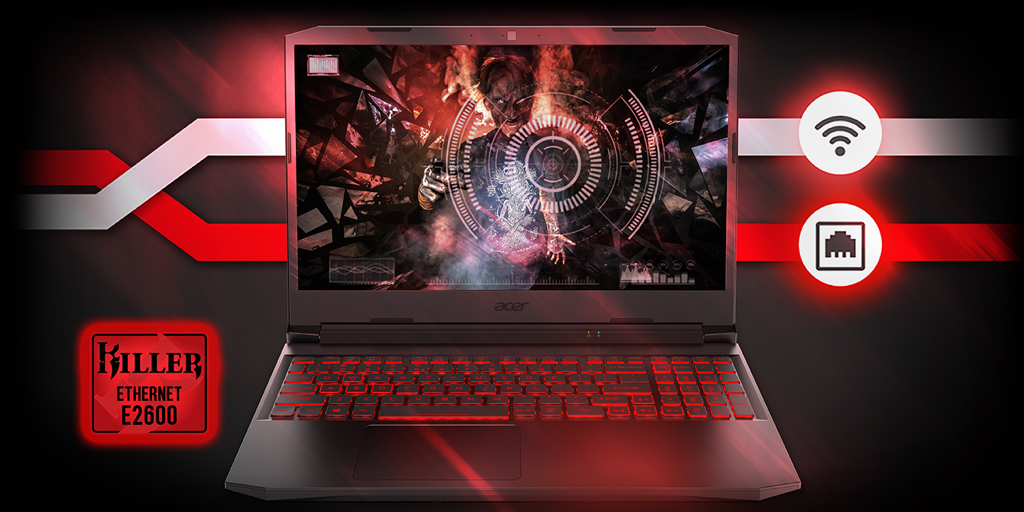 Acer Nitro 5 AN515-45-R15L 15,6" Ryzen 9 5900HX 16 GB 1 TB RTX3080 Win10H 6